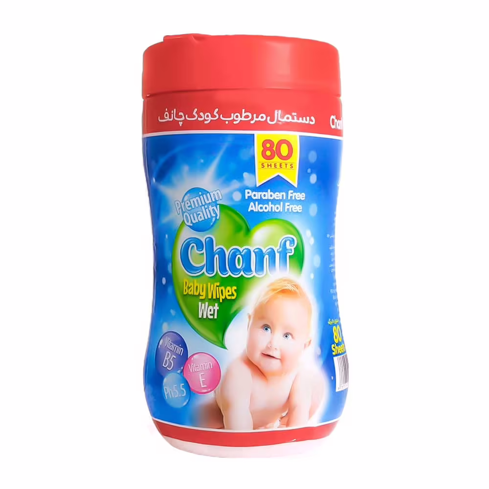 دستمال مرطوب کودک چانف مدل Sensetive 80 عددی