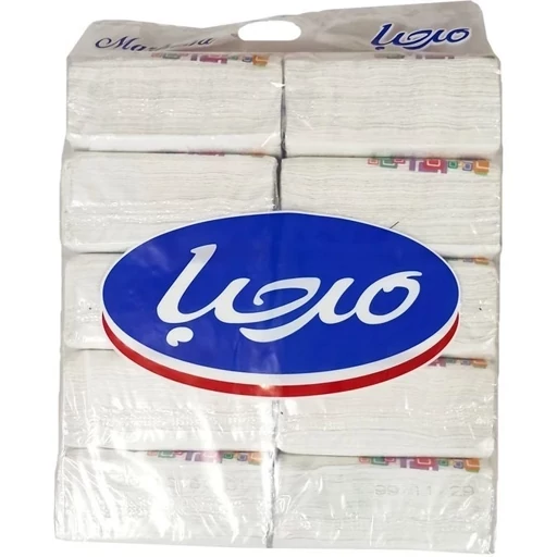 دستمال کاغذی اقتصادی مرحبا پک 10 عددی
