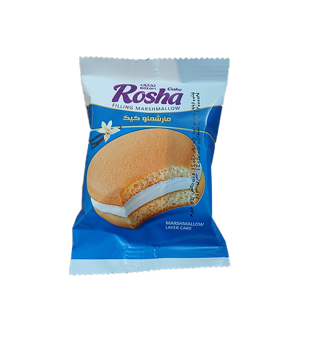مارشملو کیک Rosha روشا نظری 25 گرمی