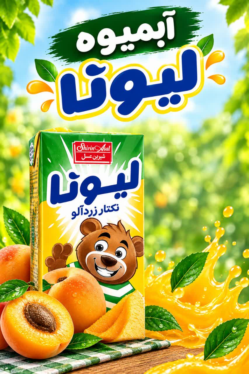 نکتار زرد الو تتراپک لیونا
